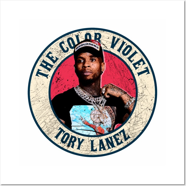 Retro Style Fan Art Design Tory Lanez Wall Art by rido public